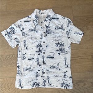 Youth Disney Cruiseline button down